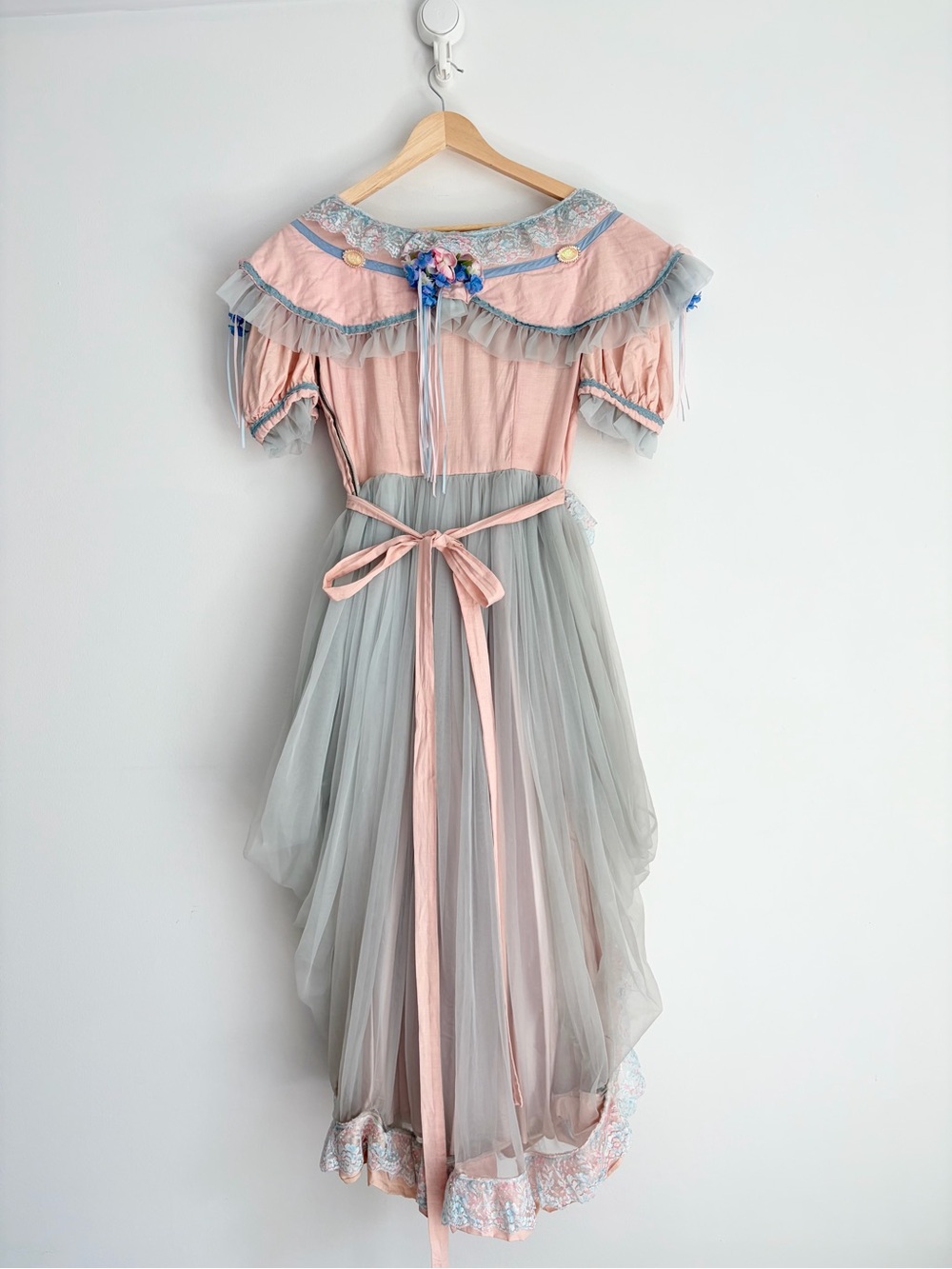 Vintage Fairycore Marie Antoinette Rococo Professional Theatrical Costume S